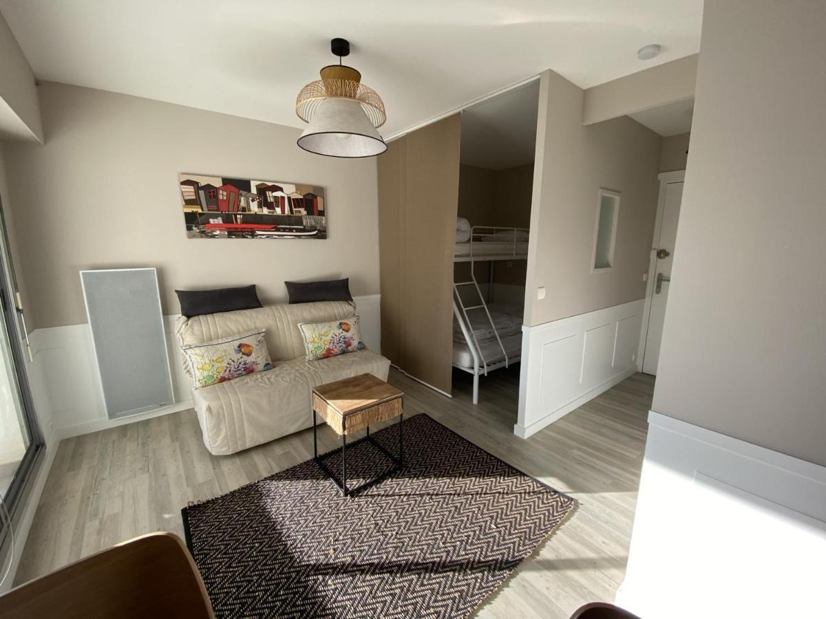 Studio Neuf En Front De Mer Avec Terrasse Et Parking, Ideal Pour 3 Personnes - Fr-1-474-147 อาร์กาชง ภายนอก รูปภาพ